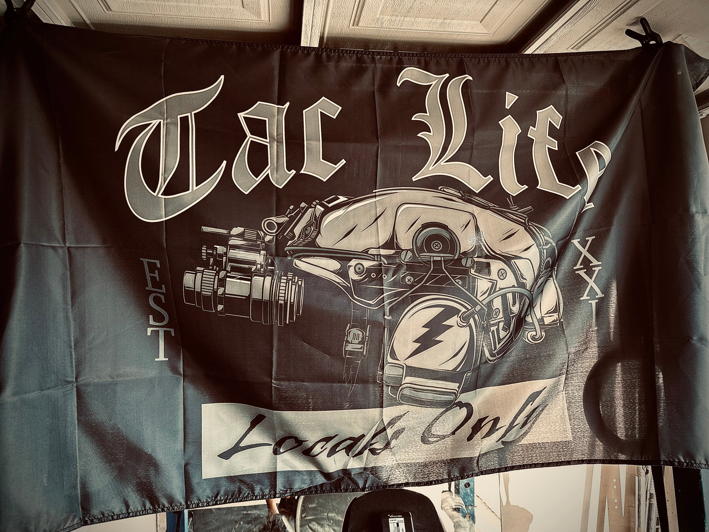 Tac Life LOCALS ONLY flag