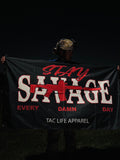 STAY SAVAGE FLAG