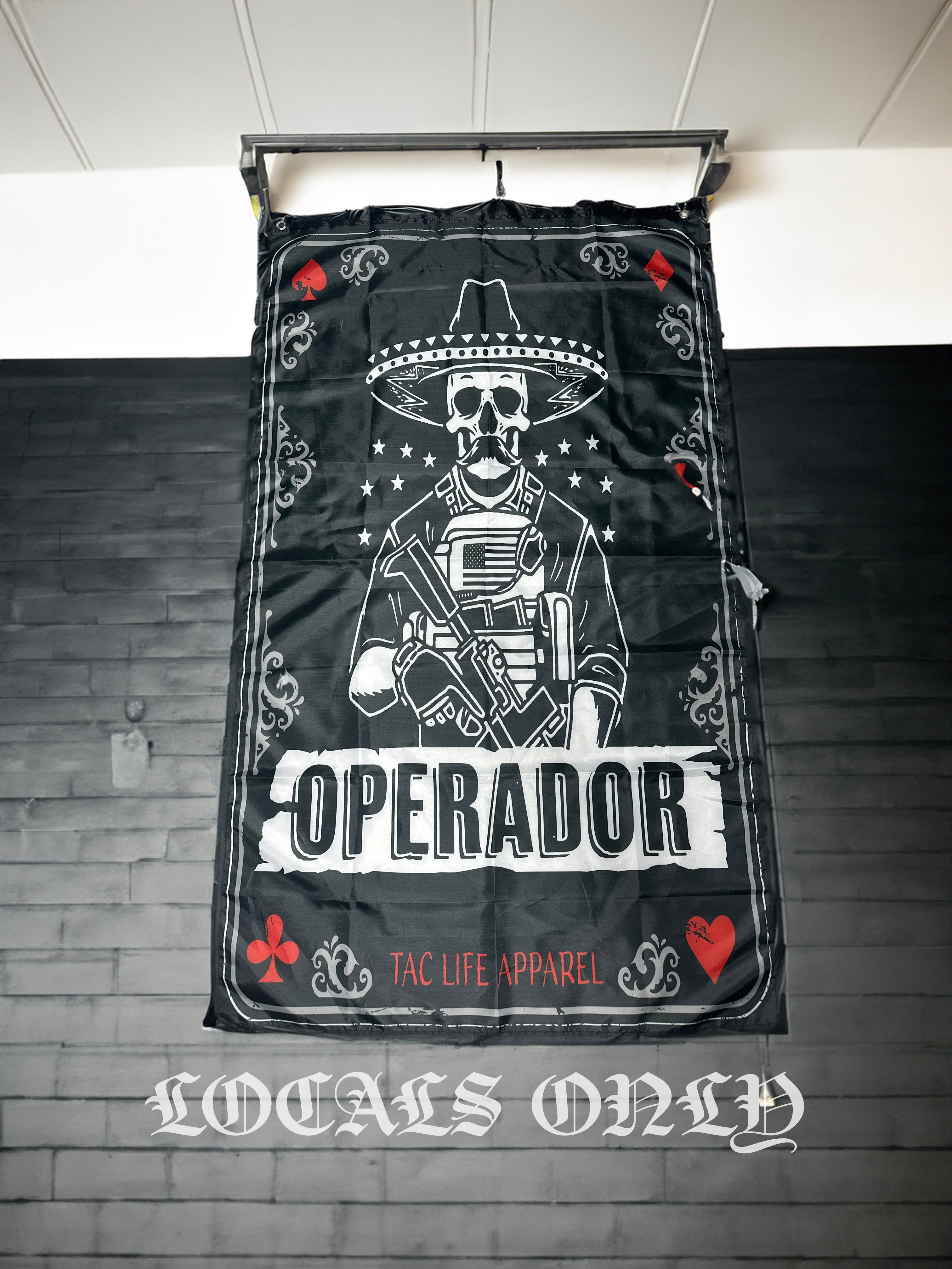OPERATOR wall flag – Tac Life Apparel