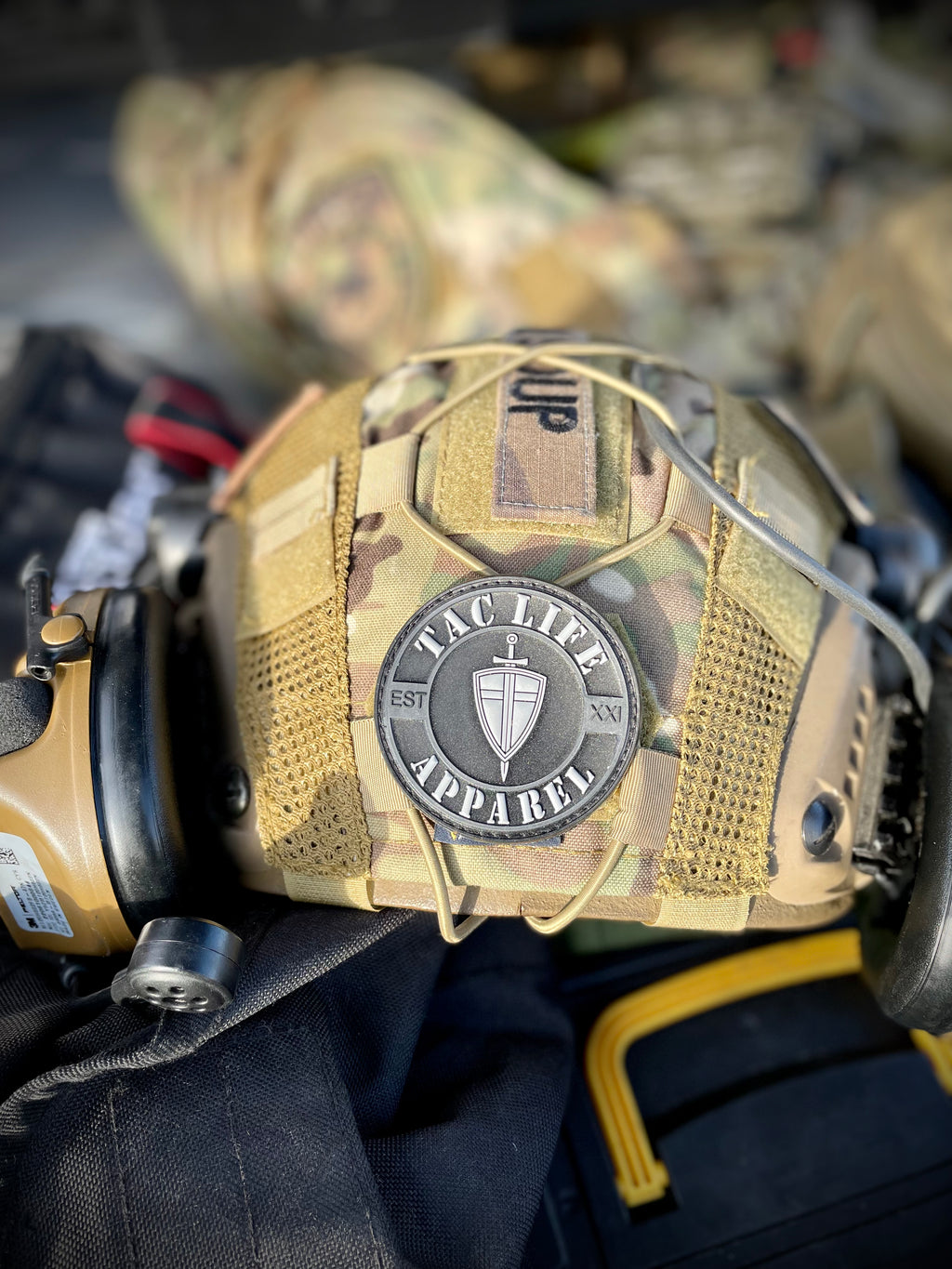 Tac Life PVC Velcro patch